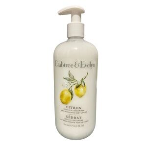 NEW SEALED Crabtree & Evelyn Citron Honey & Coriander Body Lotion SHIP NEXT DAY